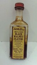 Imitation Flavor Bottle Freeport Illinois, Vtg Furst McNess Walnut Origi... - £12.63 GBP