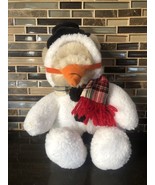 Starbucks 1999 8th Snowman Bear Bearista Holiday Stuffed Animal Christmas - $424.96 MXN