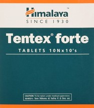 Himalaya Tentex Forte Tablets - (10 Tablets x 10 Strips) - $22.17