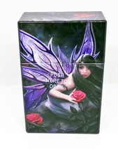 KSI Blue Fairy Design Push-N-Open Button King Size Cigarette Case - $8.90