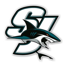 San Jose Sharks 2016 Emblem &quot;SJ&quot; Decal / Sticker Die cut - $3.95+