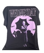 Old Navy Wednesday Color Black Purple Graphic Tee Shirt Size L Wednesday... - $169.48 MXN