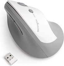 Kensington Pro Fit Ergo Vertical Wireless Mouse for Windows  &amp; macOs Whi... - £20.50 GBP