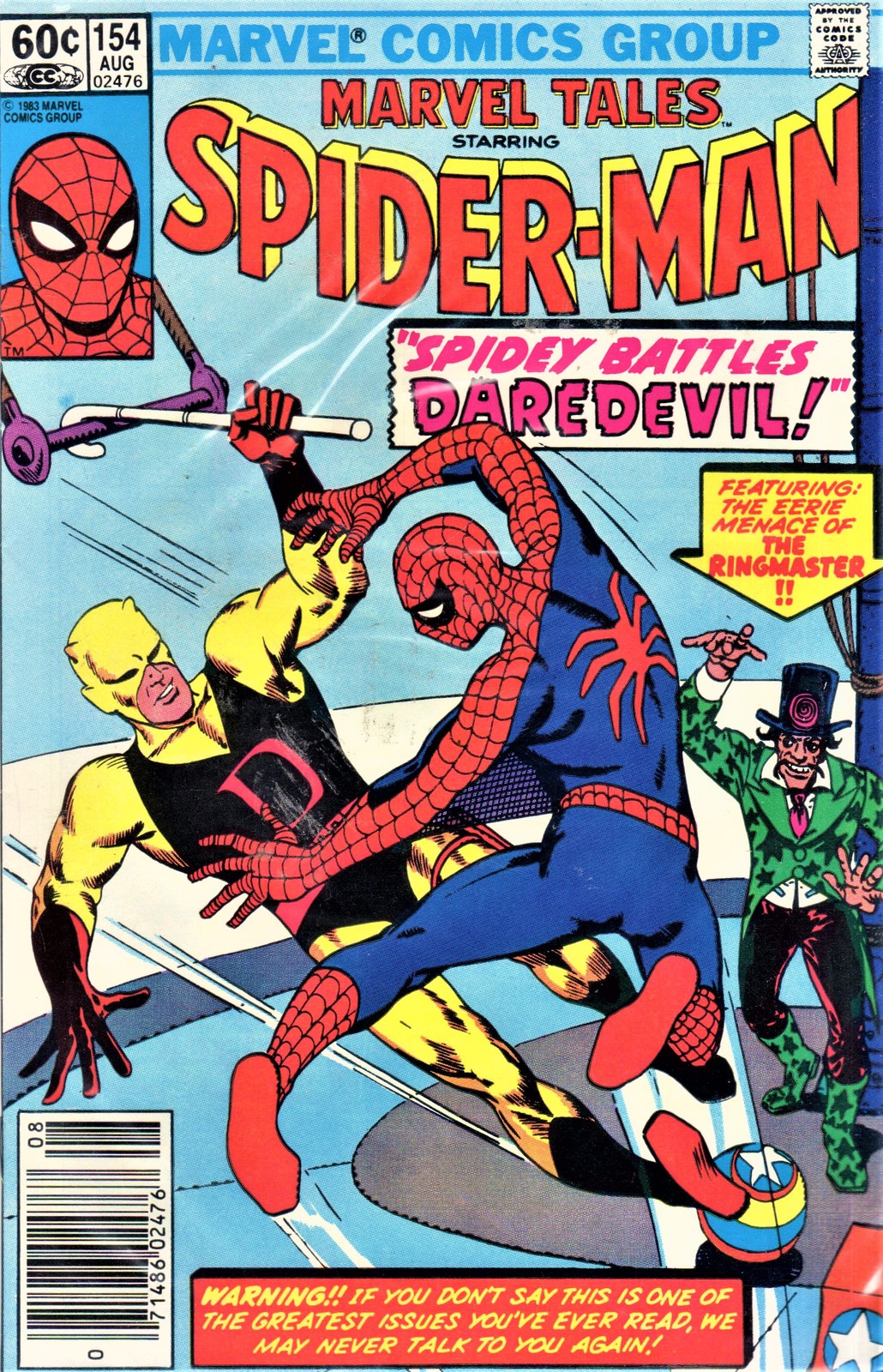 MARVEL TALES Starring SPIDER-MAN  # 154 -Marvel Comic Book - $6.75
