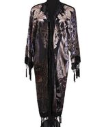 BLACK ARTDECO STEVIE NICK&#39;S STYLE MUCHA &quot;ASTROLOGER&quot; GYPSY BOHO DELUXE D... - $5,971.30 MXN