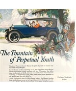 Willys Knight 1924 Overland Roadster Advertisement Automobilia Lithograp... - $59.99