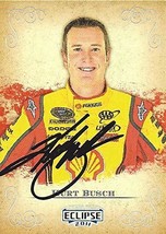 AUTOGRAPHED Kurt Busch 2011 Press Pass Eclipse Racing (#22 Shell Pennzoil Car) T - £33.77 GBP