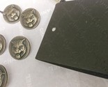 Gucci Tiger Button 19 mm single bronze metal  - £14.96 GBP