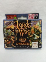Lords Of War Orcs Versus Dwarves Card Game - £33.96 GBP
