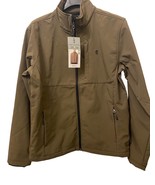 Free Country Mens Free Cycle SoftShell Jacket Size S 34 36 Saddle Wind W... - $27.07 CAD