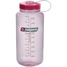 Nalgene Sustain 32oz Wide Mouth Bottle (Cosmo Pink) Recycled Reusable - £12.47 GBP