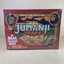 Jumanji Board Game - Real Wooden Wood Box - New Sealed - £27.51 GBP