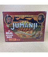 JUMANJI BOARD GAME - REAL WOODEN WOOD BOX - NEW SEALED - $48.00 CAD