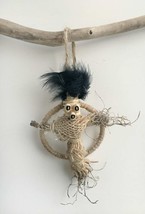Voodoo Doll Tree Ornament, Gothic Tree Ornament, Rustic Decor, Wedding Favours - £13.62 GBP