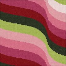 Pepita Needlepoint Canvas: Mauve Collection Waves, 10&quot; x 10&quot; - £59.76 GBP+