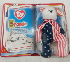 2000 McDonald's International Bears II TY Spangle the Bear TY Teenie Beanie Baby - $19.69