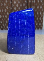 475gm Self Standing Geode Lapis Lazuli Lazurite Free form tumble Crystal - $65.34