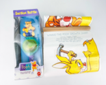 Winnie The Pooh Suction Rattle And Growth Chart Vintage 90s Tigger Pigle... - £19.46 GBP