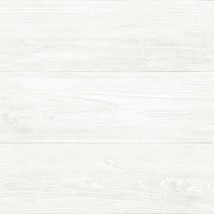 Nuwallpaper Nu3129 Reclaimed Shiplap Peel Stick Wallpaper, White And Off-White - £32.84 GBP