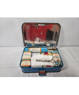 Vintage Johnson &amp; Johnson First Aid Outfit AUTOKIT Steel Tin with Contents - €15,58 EUR