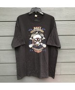 VTG U.S. Navy Rescue Swimmer T Shirt 2XL Black Skull Cross Bones Militar... - £28.02 GBP