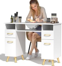 Manicure Table Nail Desk w/Electric Dust Collector and Two Dust Bag, Nai... - $3,644.30 MXN