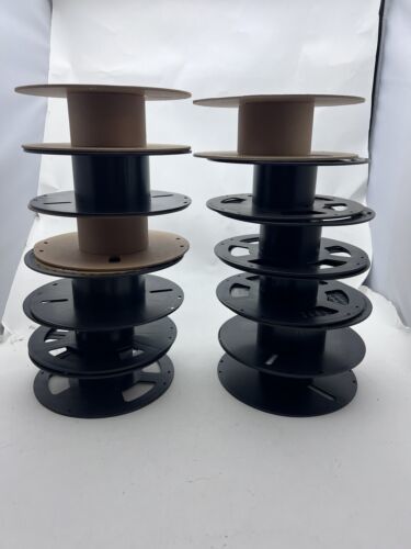 12 Empty 3D Printing Filament Spools. For cable, yarn, Christmas light s... - $11.91
