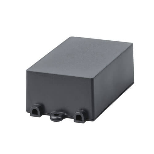 Jaycar Bulkhead Enclosure (Black) - 72x44x27mm - $15.44