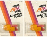 2pkg 1976 Aurora AFX Racing Slot Car Track CONTROLLER ADAPTER PLUGS 2552... - £14.94 GBP