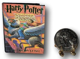 Handcrafted 1:6 Scale Miniature Book Harry Potter Prisoner Azkaban Playscale Ba - £39.95 GBP