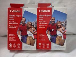 Canon Photo Paper Plus Glossy 120 Sheets (4x6) NEW Sealed 72 Weight Pape... - $18.95