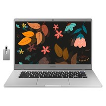 SAMSUNG 4+ Chromebook Laptop, 15.6" FHD LED Display, Intel Celeron N4000, 4GB RA - $375.99