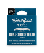 WELL &amp; GOOD PROSTYLE Dual-Sided Teeth Deshedding Replacement DOGS SMALL ... - £14.24 GBP