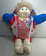 Cabbage Patch Kids 1994-95 Soft Sculpture Olympic Doll signed Xavier Rob... - £71.21 GBP