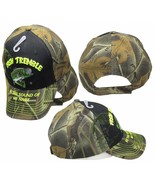 K&#39;s Novelties Fish Tremble at The Sound of My Name Camo Black Embroidere... - $9.88