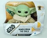 Star Wars Mandalorian The Child Talking Plush Toy Baby Yoda Grogu Frog D... - $39.59