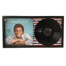 Charley Pride Signed Country Vinyl Somebody Loves You Honey Album Framed JSA COA - £301.08 GBP