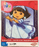 Nick Jr. Dora The Explorer Woodboard Puzzle 9.5&quot; X 12&quot; By Playskool Ages 2+ - £9.46 GBP