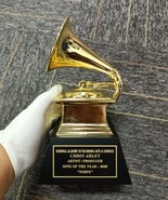 1:1 Scale Metal Real size 22.5CM Grammy Trophy Souvenir Grammy Award Cus... - £200.80 GBP+