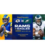 3  Philadelphia Eagles vs Los Angeles Rams  Section 211      Row 1      ... - $25,067.88 MXN