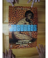 Jaguares Poster Caifanes Fillmore Leopard Print Lady September 24 25 1999 - $92.59 CAD