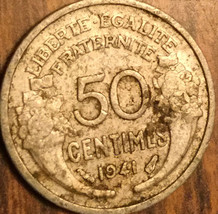 1941 France 50 Centimes Coin - £1.53 GBP