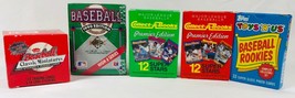 Baseball Card Lot Fleer Topps Collect A Books Collector’s Choice All New in Box - £31.08 GBP