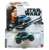 NEW Hot Wheels GRM29 Star Wars Mandalorian CARA DUNE Character Car Gina Carano - £12.55 GBP