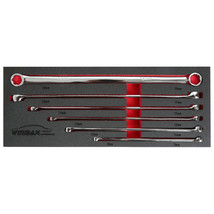 6Pc Extra Long Box End Wrench Set Metric Durable Aviation Spanner Crv 8-... - $73.99