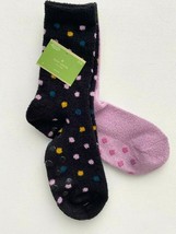 Kate Spade Grip Non-Slip Fuzzy Soft Socks 2-Pack - £54.28 GBP