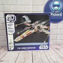 Star Wars 4D Build T-65 X Wing Starfighter 3D Model Kit 160 pc NIB - $18.95