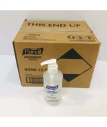 12-Pack Purell Advanced Hand Sanitizer 8oz Gel Pump Round Bottle 4040-12-S - $40.00