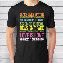 Black Lives Matter - Women&#39;s Rights are Human Rights - No Human Is Illegal - New - $19.95