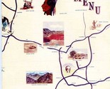 Motaurant Restaurant Menu Holbrook Arizona 1950&#39;s Map &amp; Picture Cover Ro... - £233.47 GBP